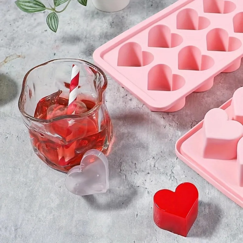 1pcs Heart-shaped Ice Cube Mol - Kitchen Appliances Best 评论和价格