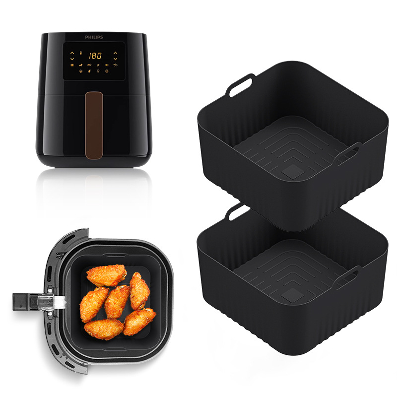 17cm Silicone Air Fryer Mould  - Air Fryer 5L Digital 评论和价格