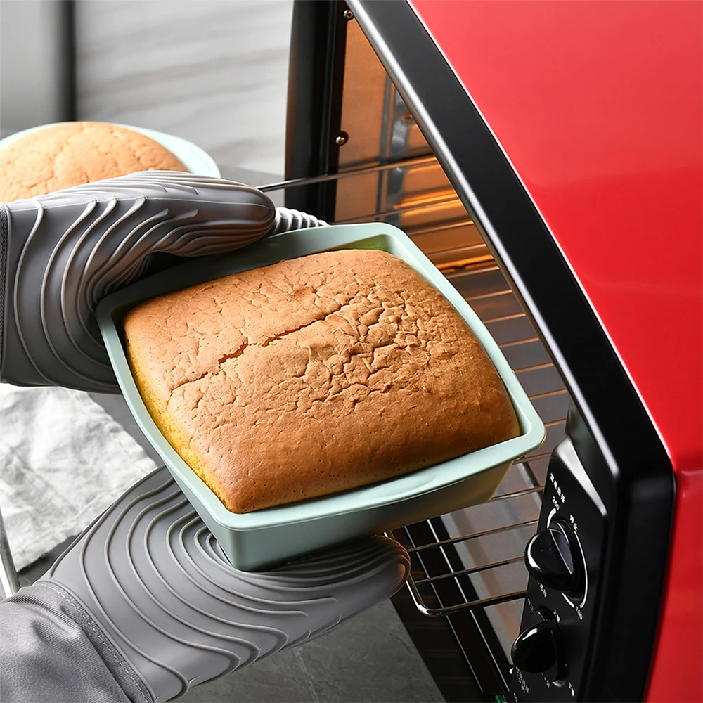 1/4Pcs Silicone Square Cake Mo - Kitchen Appliances Packages 评论和价格
