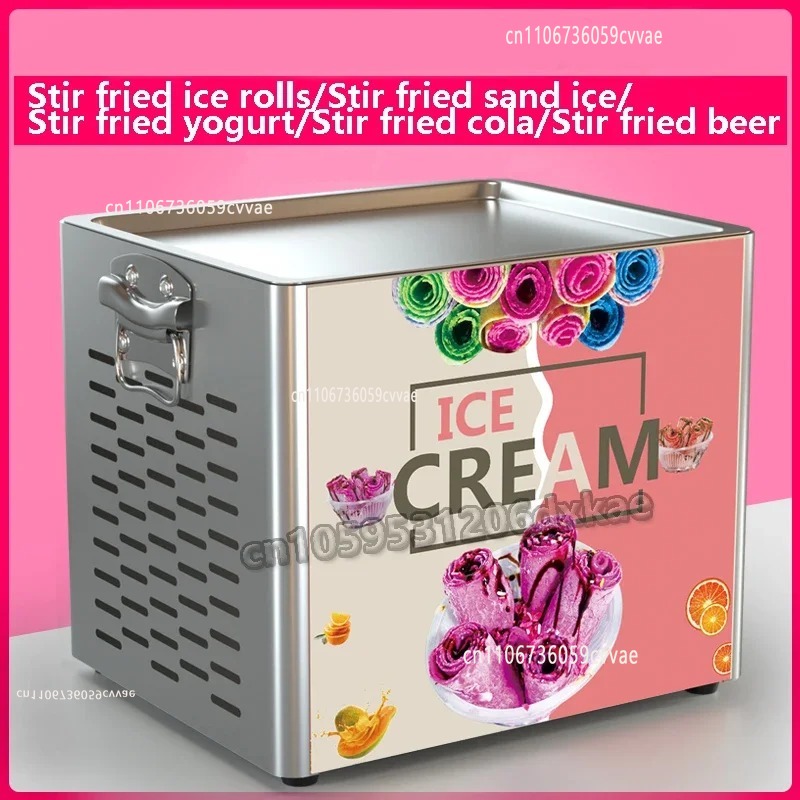 Yogurt Fried Ice Machine Elect - Ice Cream Maker Electric 评论和价格