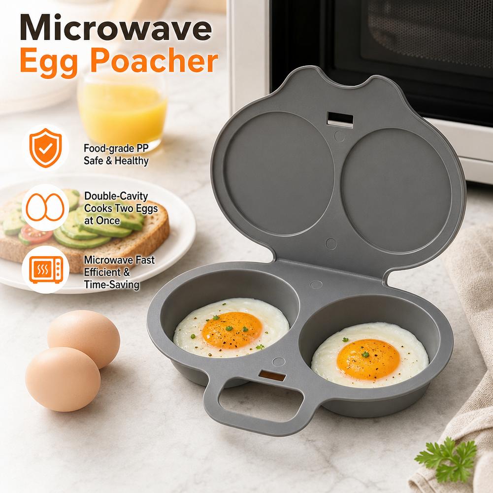 Microwave Egg Poacher 2 Cavity - Egg Cooker Rapid 评论和价格