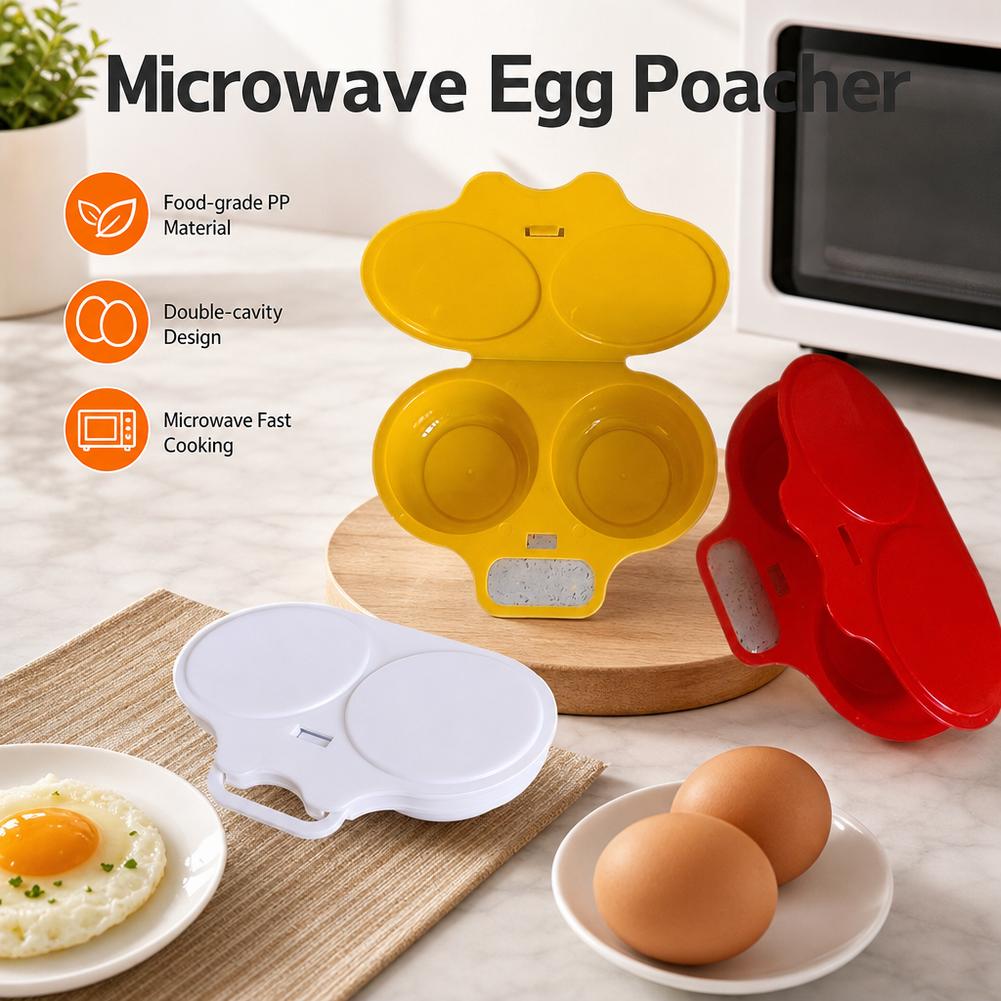 Microwave Egg Poacher 2 Cavity - Egg Cooker Rapid 评论和价格