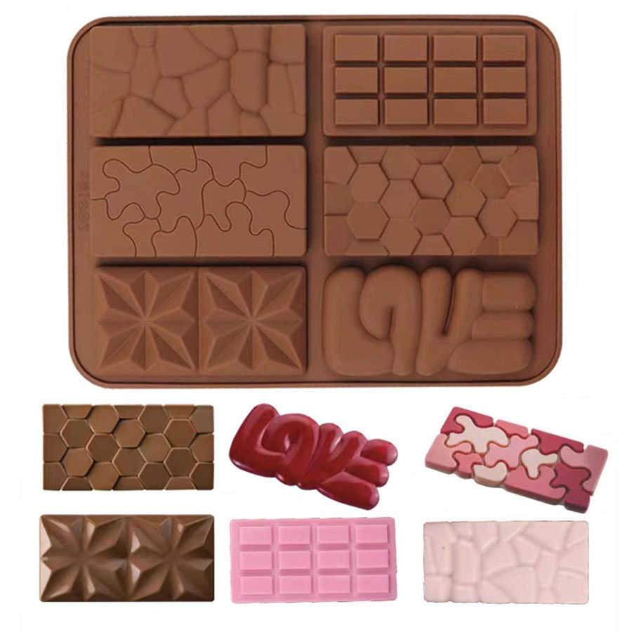 1pc Chocolate Mold 3D Silicone - Kitchen Appliances Packages 评论和价格