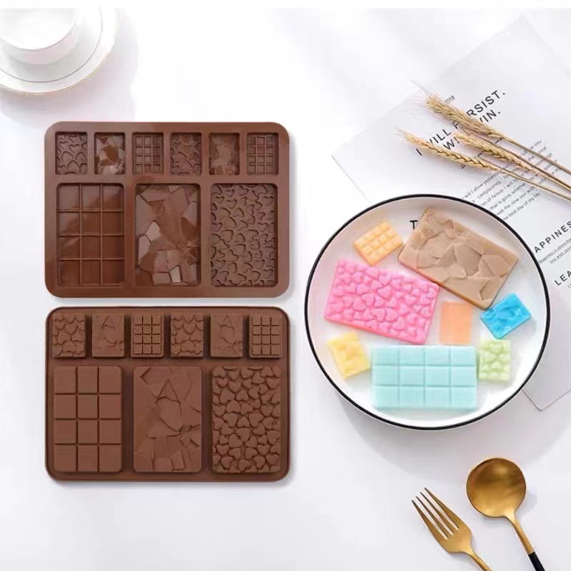 1pc Chocolate Mold 3D Silicone - Kitchen Appliances Packages 评论和价格