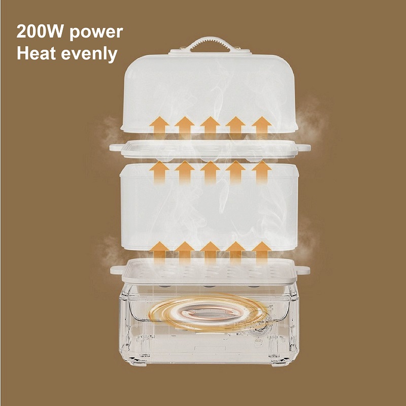 200W Egg Boiler Double Layers  - Egg Cooker Rapid 评论和价格