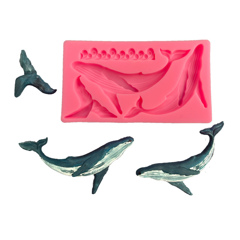 DIY Whale Silicone Mold Ocean  - Kitchen Appliances Packages 评论和价格