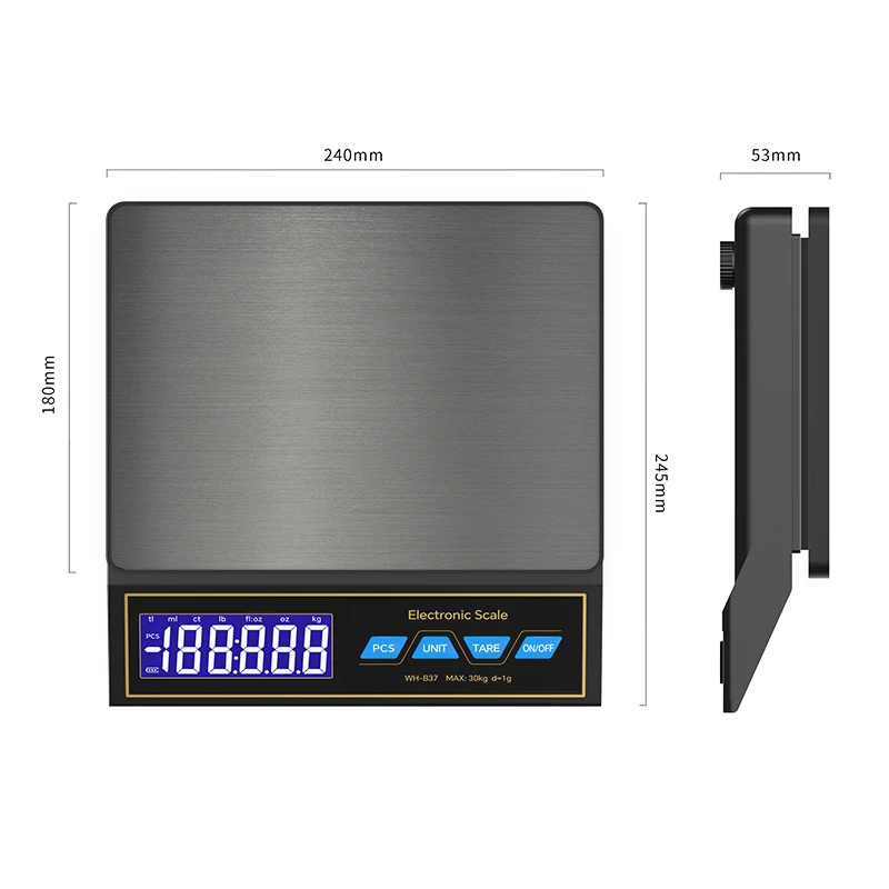 30kg/1g Digital Kitchen Scale  - Kitchen Appliances Online 评论和价格