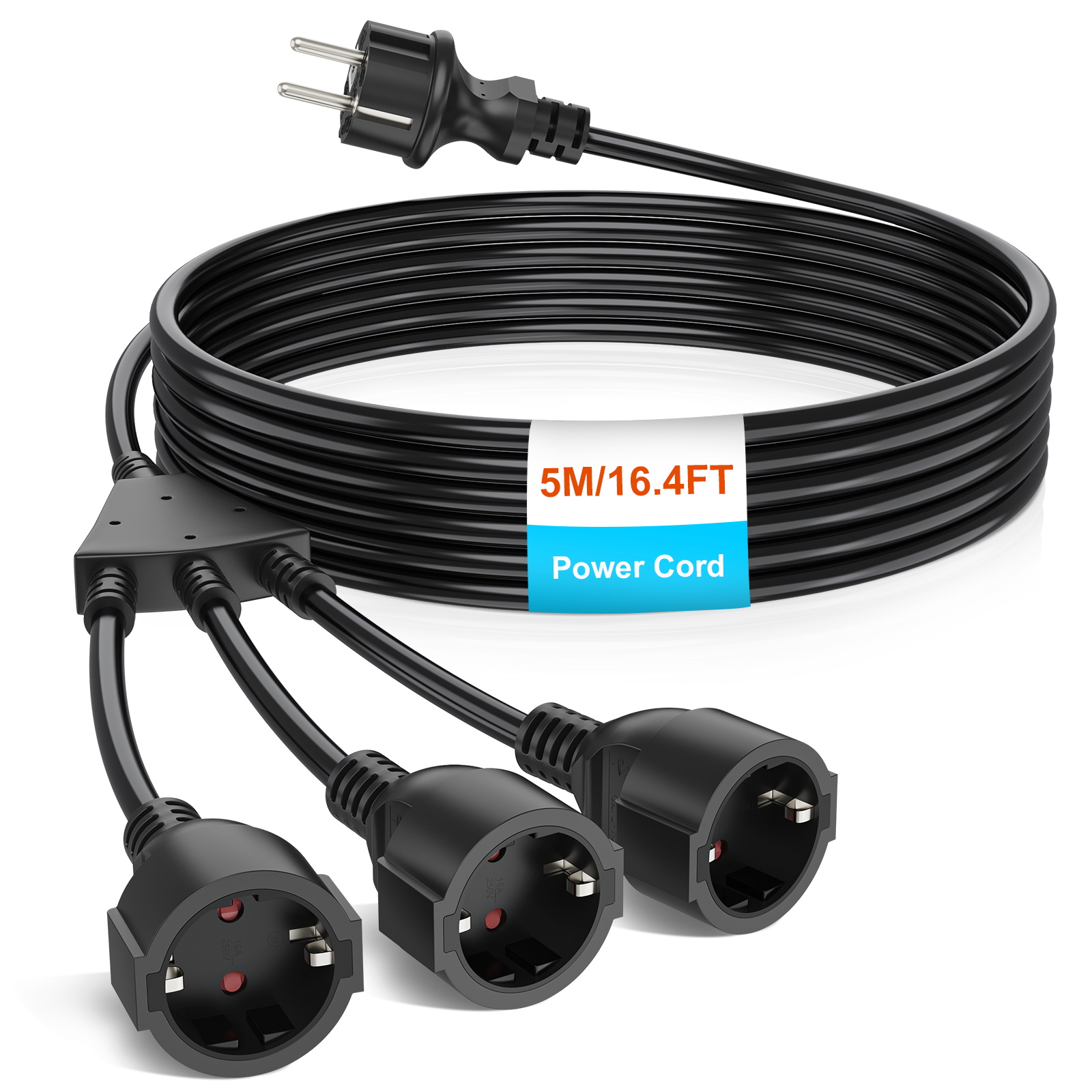 Eu Pull Ring Plug Extension Co - Kitchen Appliances Extension Cord 评论和价格