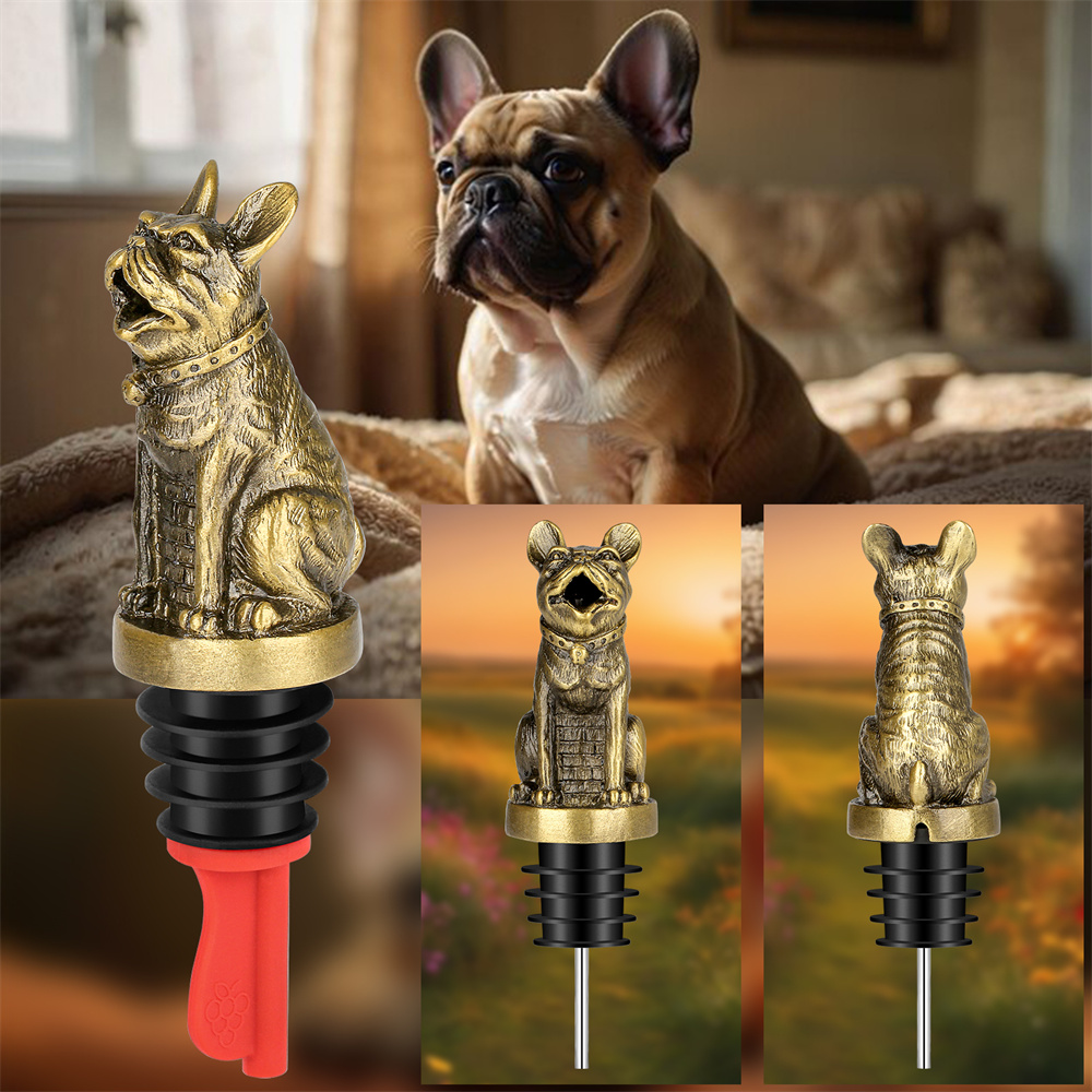 Cute French Bulldog Wine Pouer - Kitchen Appliances Packages 评论和价格