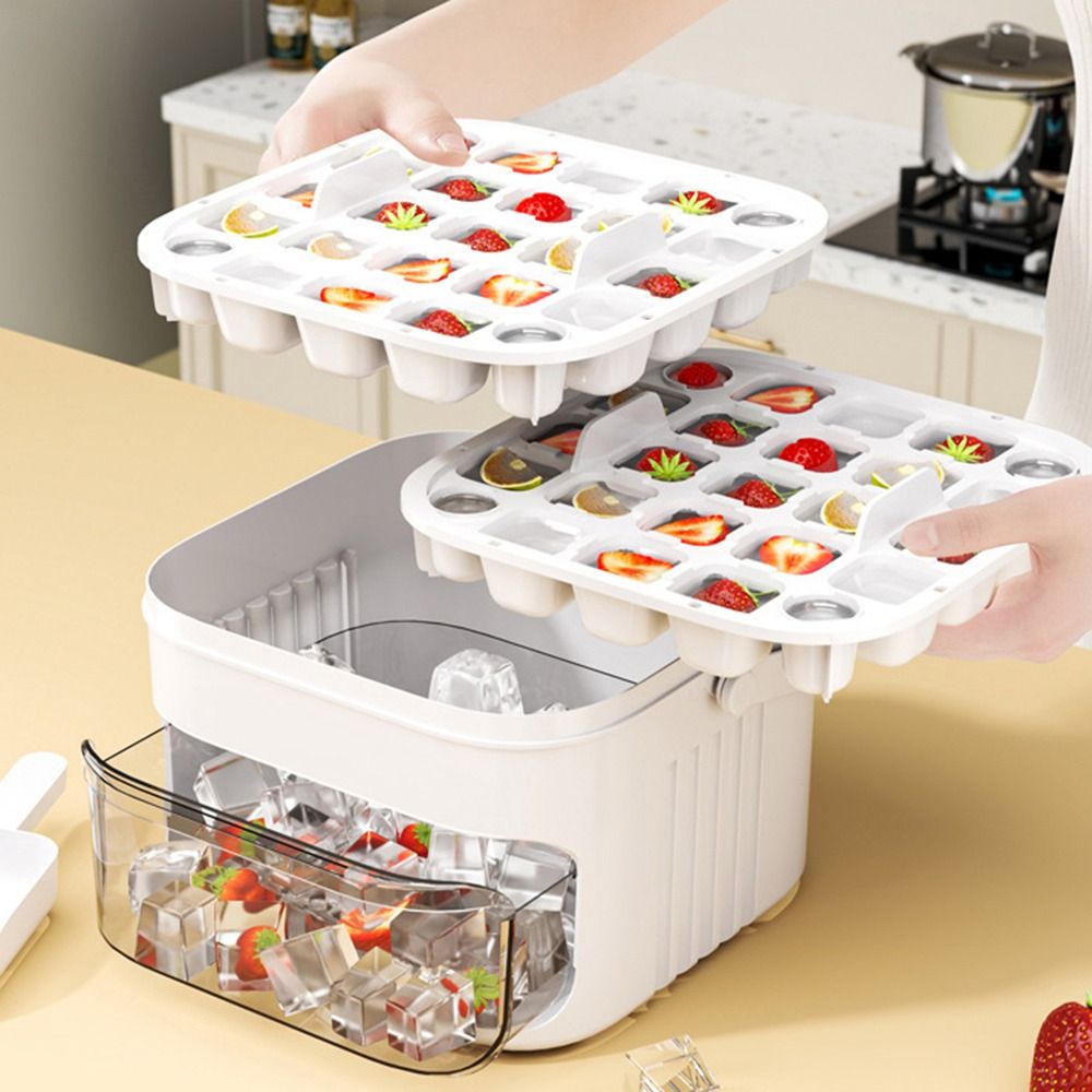 50-Cube Ice Maker with Easy Pr - Ice Cream Maker Electric 评论和价格