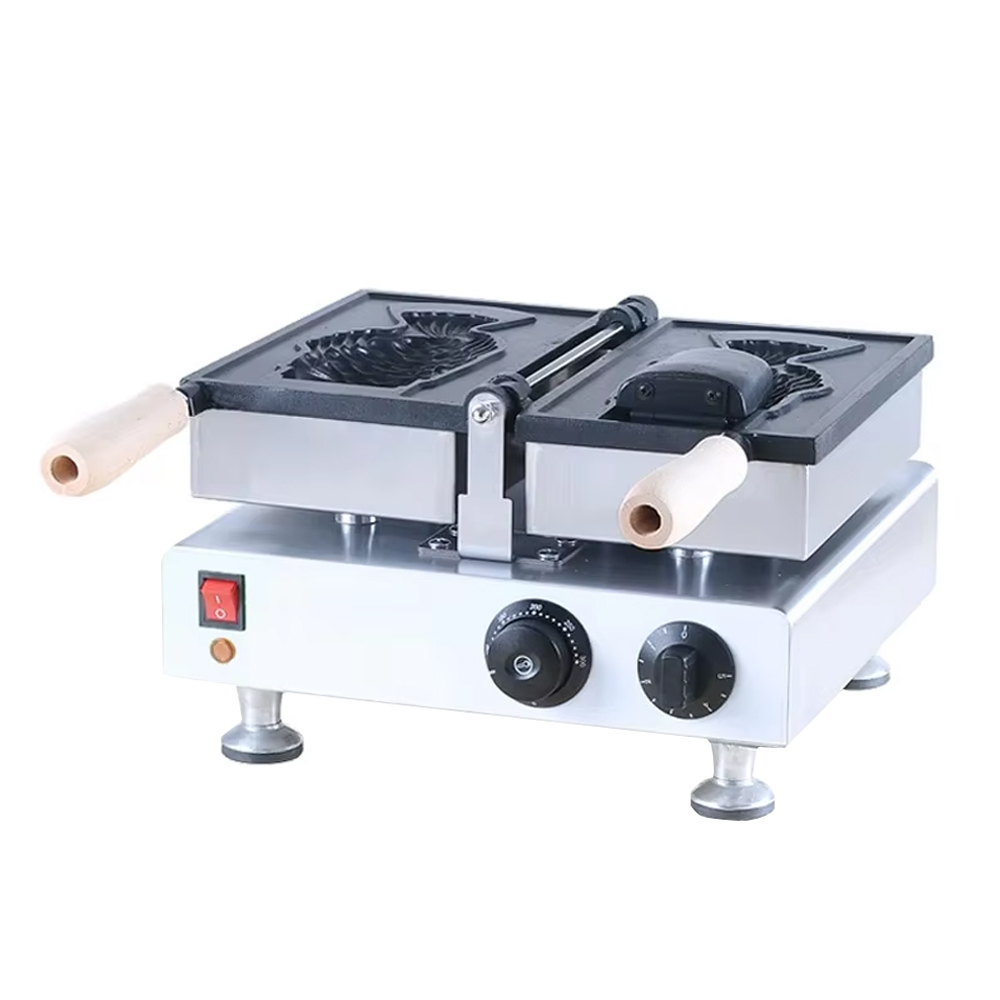 Commercial 1 Pcs Fish Taiyaki  - Ice Cream Maker Electric 评论和价格