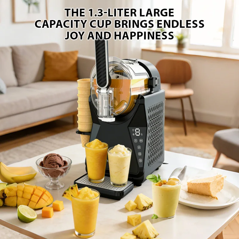 Commercial 1.3L Smoothie Maker - Ice Cream Maker Electric 评论和价格