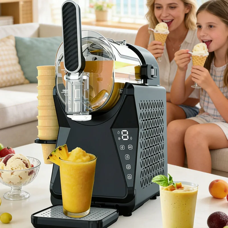 Commercial 1.3L Smoothie Maker - Ice Cream Maker Electric 评论和价格