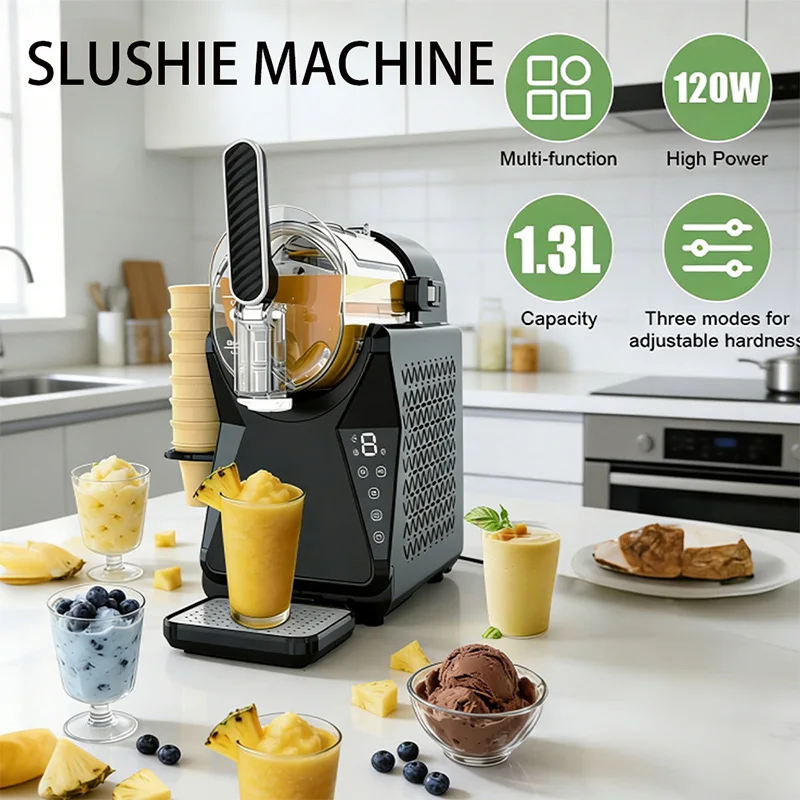 Commercial 1.3L Smoothie Maker - Ice Cream Maker Electric 评论和价格